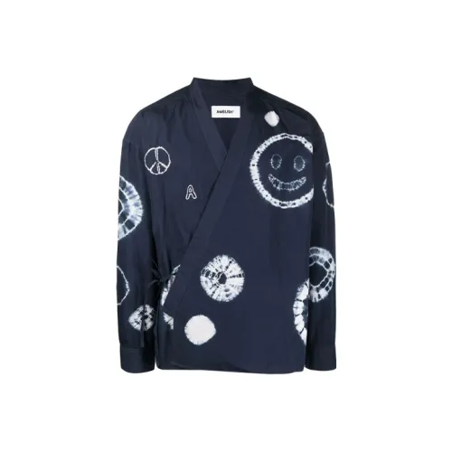AMBUSH Shirts Men Blue