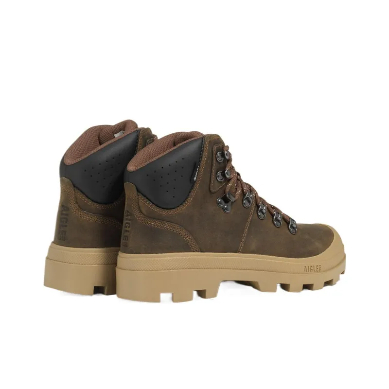 AIGLE TENERE SNOW Short Outdoor Boots Unisex Brown-3