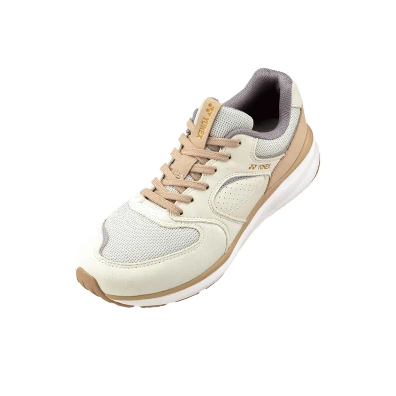 YONEX POWER CUSHION+ Cushioning, Slip Resistant, And Abrasion Resistant Low Top Casual Shoes Unisex Beige-2
