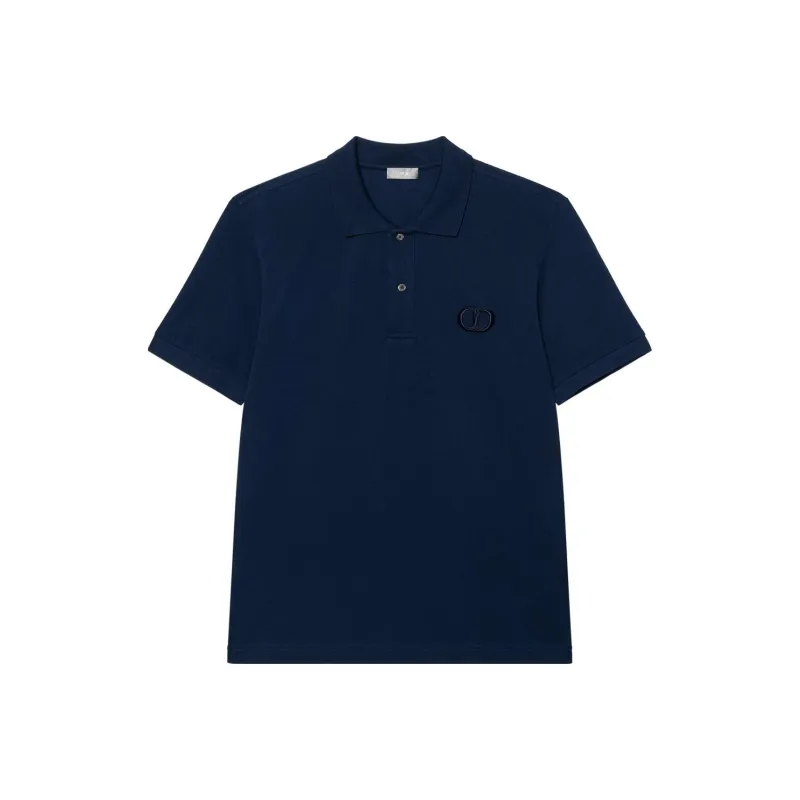 DIOR Cd Icon Embroidery Polo Shirt-0