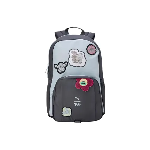 PUMA TROLLS Collaboration Polyester Backpack Men's Galaxy Gray