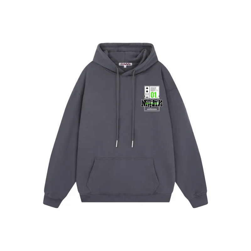 FAIRWHALE Pullover Drop Shoulder Hoodie Unisex-4