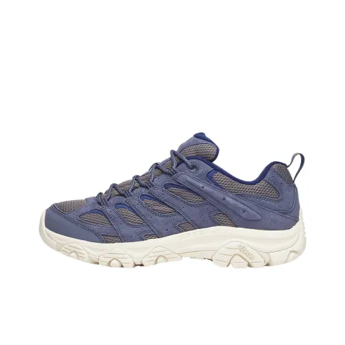 MERRELL MOAB 3 Low Top Hiking Shoes Men's Purple