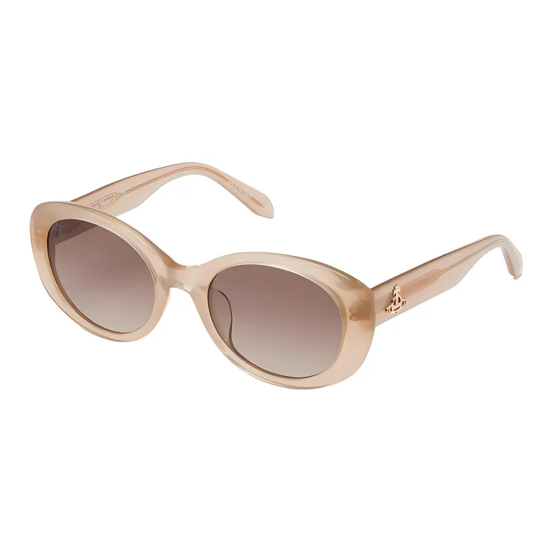 Vivienne Westwood Acetate Butterfly Sunglasses Unisex Brown-0
