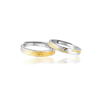 FOREVER MELODY 925 Sterling Silver Rings Unisex