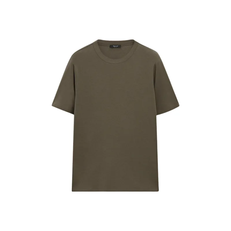 Massimo Dutti T Shirt Men's Gray Green-0