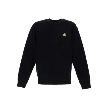 Maison Kitsune Speedy Fox Patch Crewneck Sweatshirt