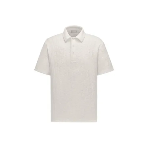DIOR Quarterly New Products Polo Shirts Men White
