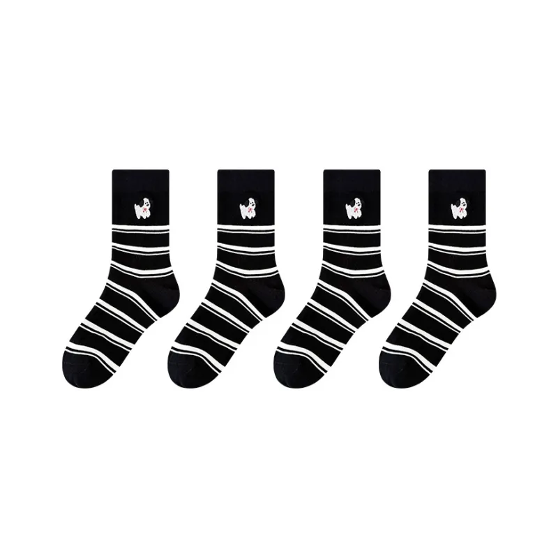 Moremoli Mid Calf Socks Women's 4 Pack-0