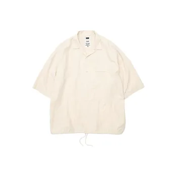 Nanamica Open Collar Wind H/S Shirt