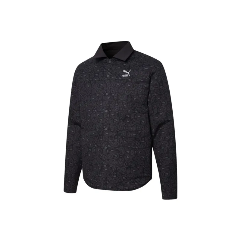 PUMA Shirts Men Black-0