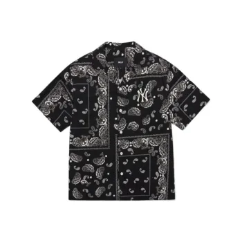 MLB MLB Paisley New York Yankees Shirt Unisex Black