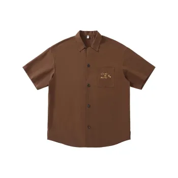 Crying Center Shirt Unisex Brown