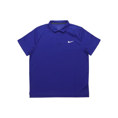 Nike Polo Shirts Men Blue