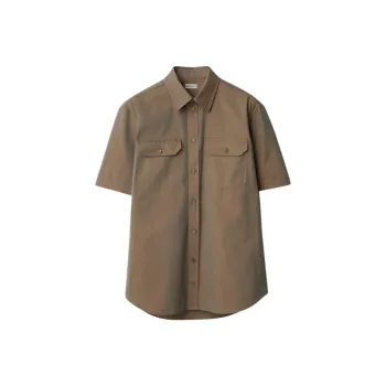 Burberry Pocket Detailed Short Sleeved Shirt