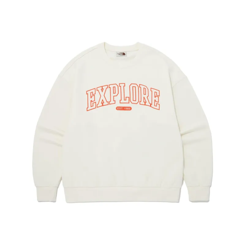 THE NORTH FACE Sweatshirt Unisex Ecru-0