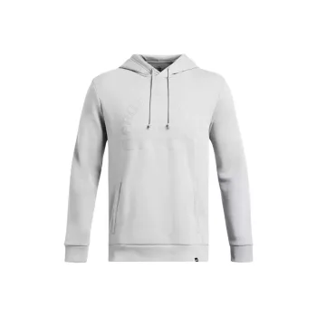 Under Armour UA Project Rock Rival Sweatshirt Men's Modern Gray