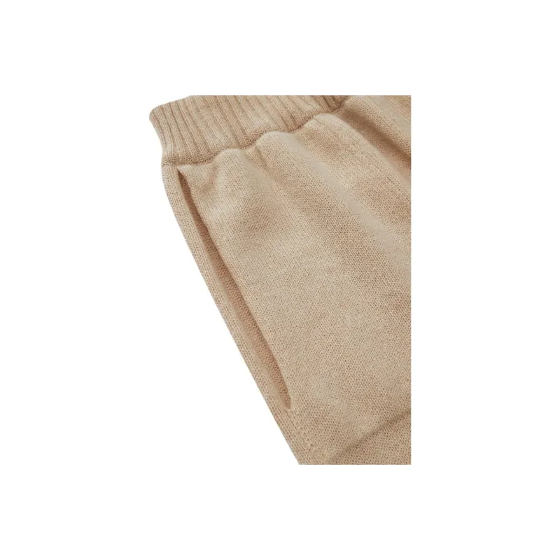 MSGM Embroidered logo Knitted Track Pants-2