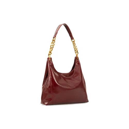 Vigno Synthetic Leather Shoulder Bag, Underarm Crossbody ALM tote Bag Regular Women's Red
