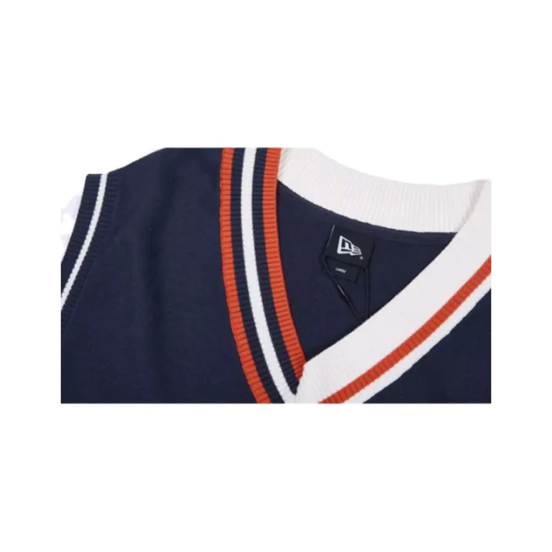 New Era MLB College Style Series Vests Unisex Navy Blue-2