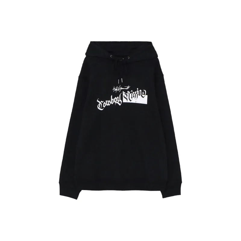 Yohji Yamamoto X XVESSEL X Yohji Yamamoto Co-branded Model Sweatshirts Unisex Black-0