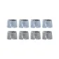 8 Pack (Gray Blue 4+Light Gray 4)