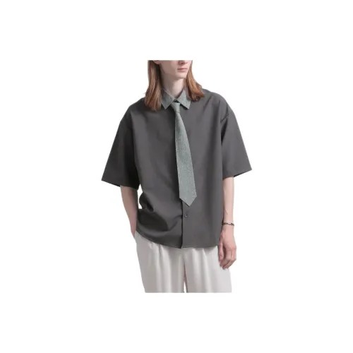 HARE Shirts Men Gray