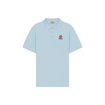 KENZO X Nigo FW22 Polo Shirts Men Sky Blue