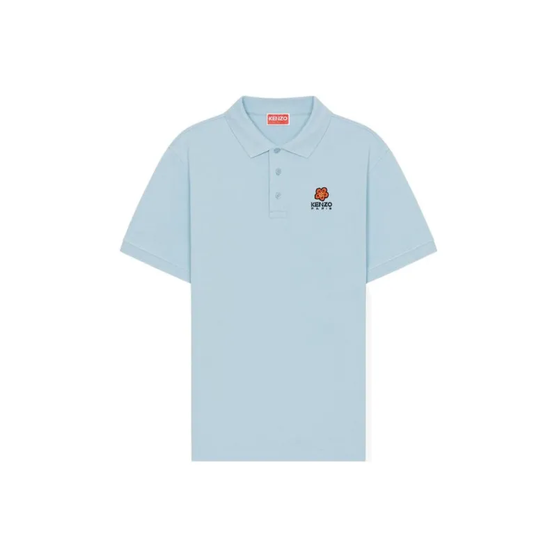 KENZO X Nigo FW22 Polo Shirts Men Sky Blue-0