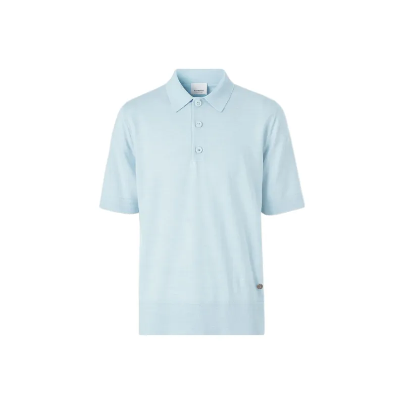 Burberry SS22 Polo Shirt Men's Light Blue-0