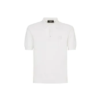 FENDI Polo Shirts Men White