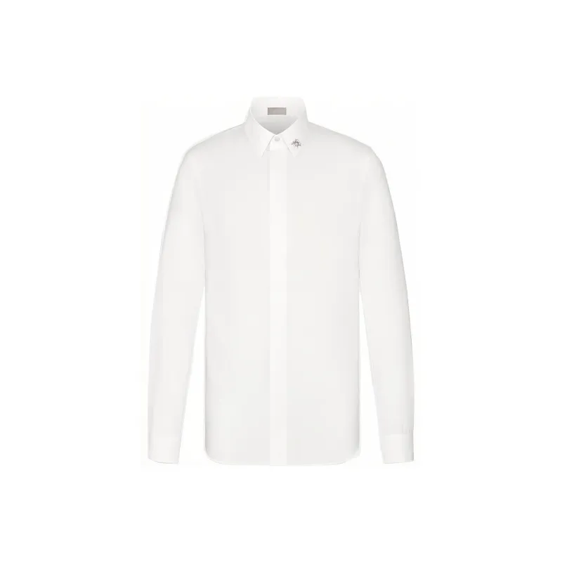 DIOR Quarterly New Products Shirts Men White-0