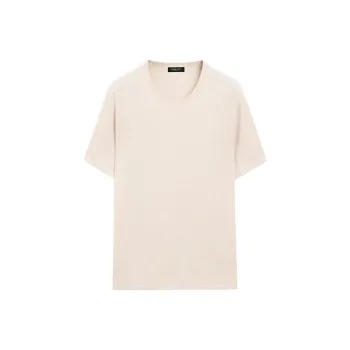 Massimo Dutti T Shirt Men's Ecru