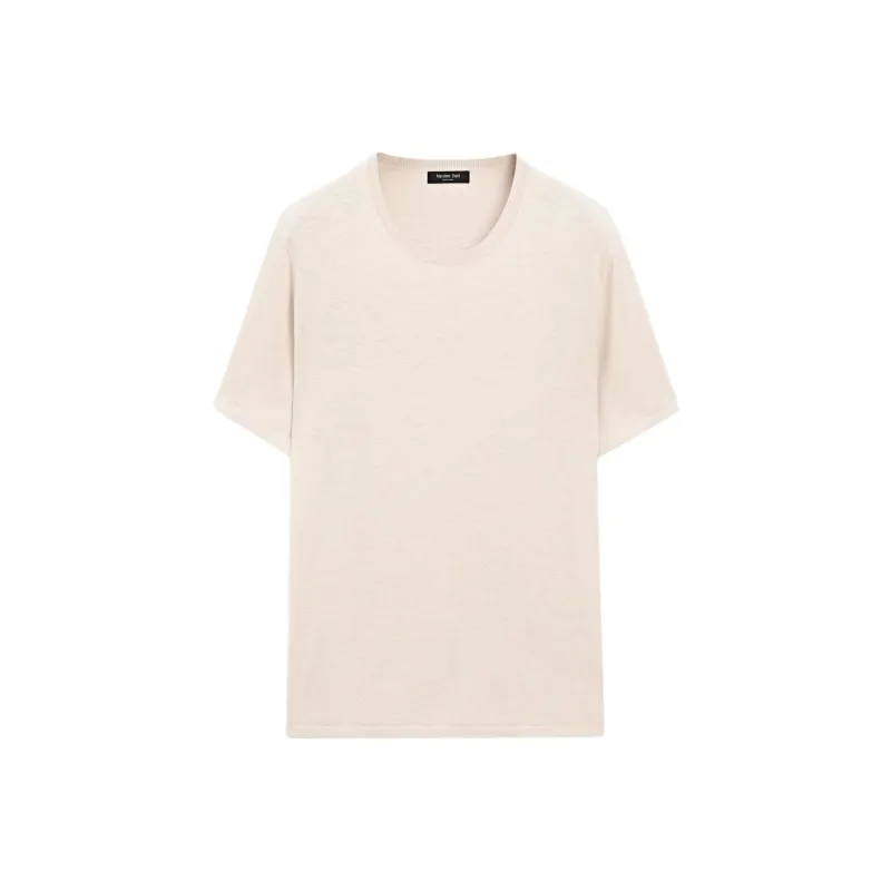 Massimo Dutti T Shirt Men's Ecru-0