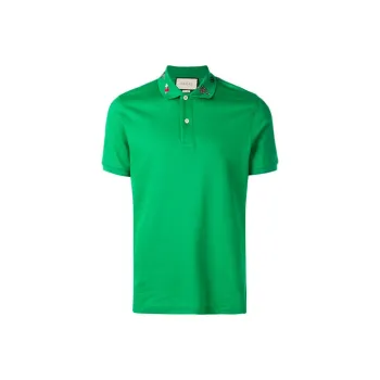 GUCCI Polo Shirts Men Green