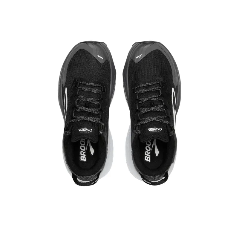 Brooks Caldera 8 Anti Slip Wear Resistant Low Top Trail Running Shoes Women's Black-4
