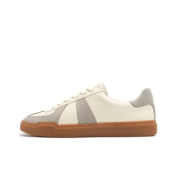 FOOT INDUSTRY Foot Industry, German Army Trainers Skateboard Shoes Unisex Beige