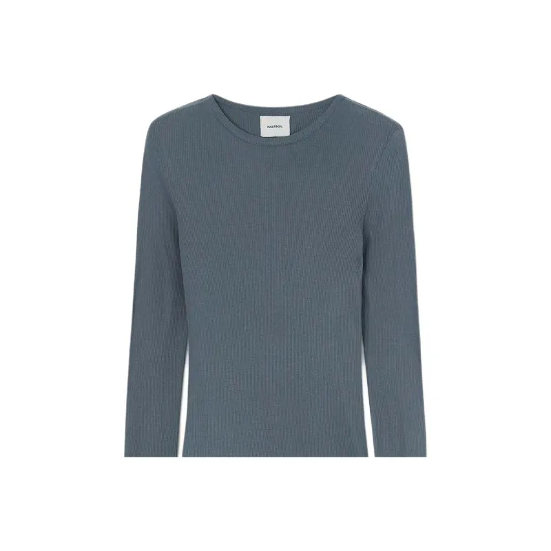 Halfboy SS25 Long Sleeved Dress Women's Dark Blue-1