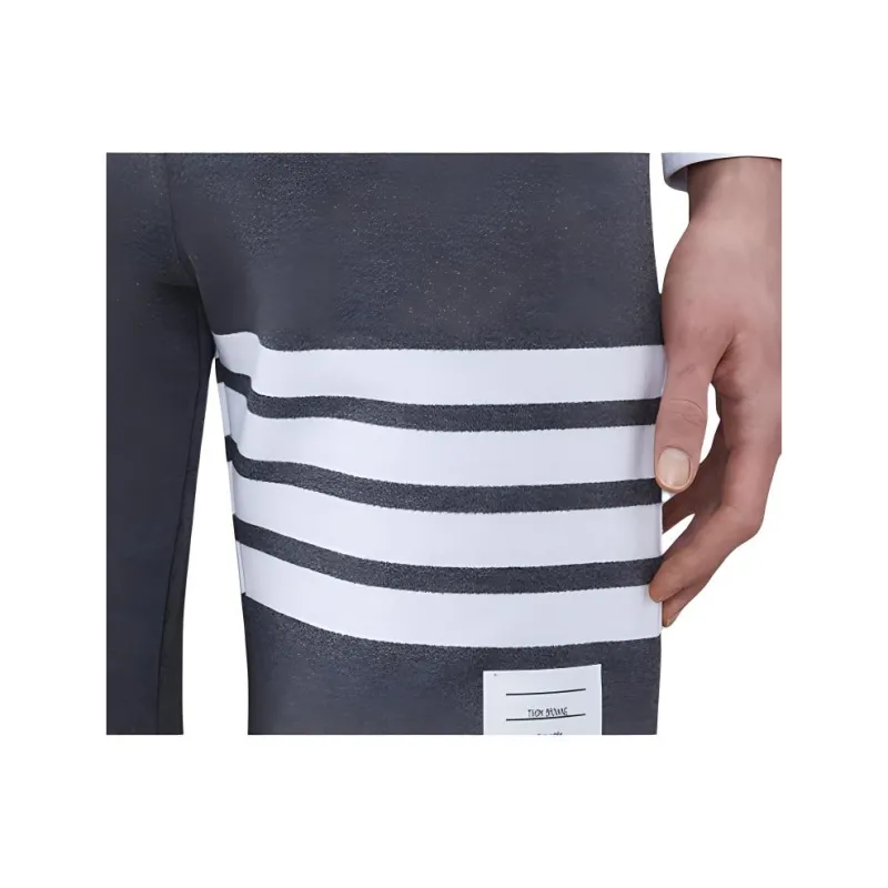 THOM BROWNE 4 Bar Drawstring Shorts-5