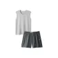 [Shoulder Width]Cloud Gray+[Boxer Shorts]Black Sand