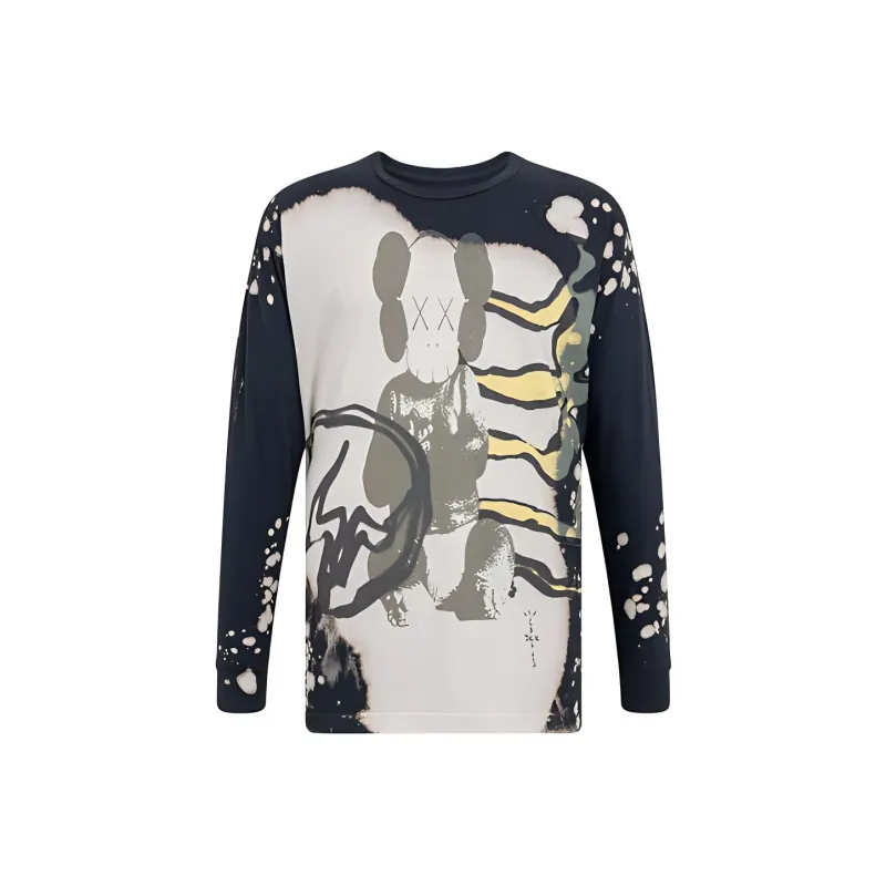 Travis Scott X Fragement Kaws ''Cactus Jack'' L/S T-shirt-0
