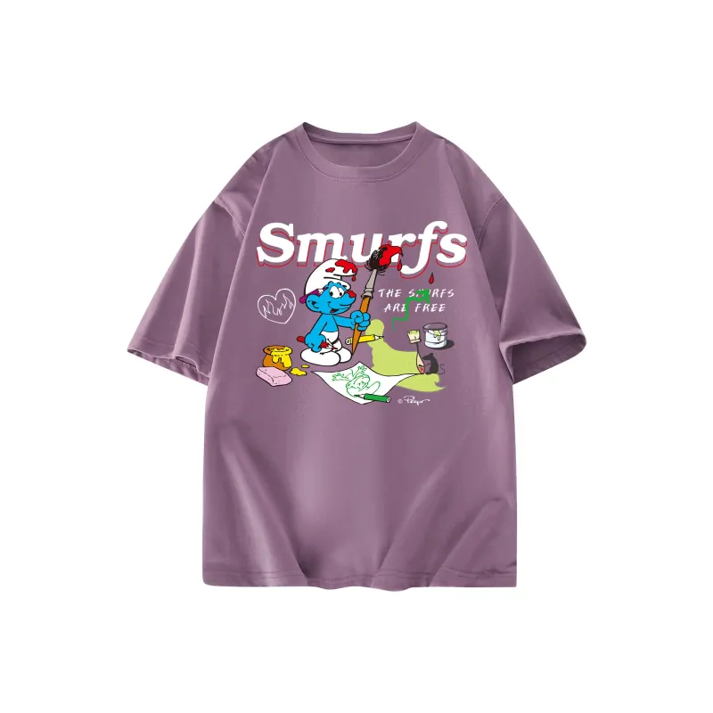 The Smurfs T Shirts Unisex-14