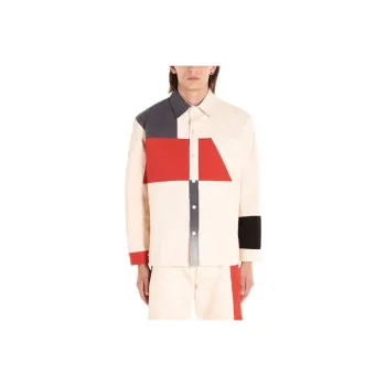 DIESEL Colour Block Shirt Jacket