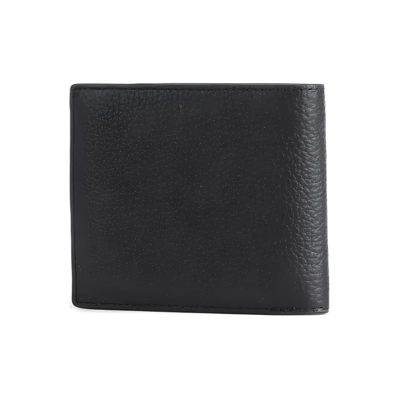 MICHAEL KORS Hudson Pebbled Leather Slim Billfold Wallet-2