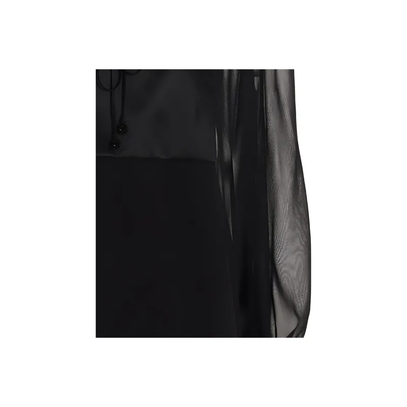 MaxMara Cut Out Long Sleeved Blouse-5