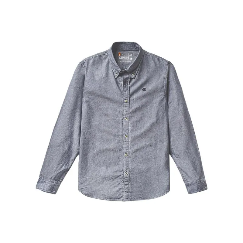 Timberland SS24 Shirt Men's Dark Sapphire-0