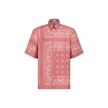 DIOR X Cactus Jack Short Sleeved Shirt With Bandana Motif