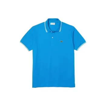 LACOSTE Polo Shirts Men Sky Blue