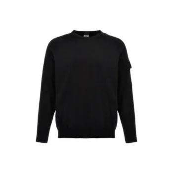 C.P.Company Logo appliqué Fine knit Jumper