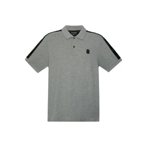 COACH Polo Shirts Men Gray
